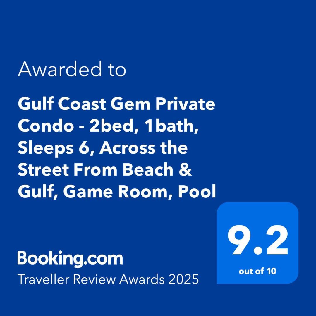 Gulf Coast Gem Private Condo - 2Bed, 1Bath, Sleeps 6, Across The Street From Beach & Gulf, Game Room, Pool Clearwater Beach Ngoại thất bức ảnh